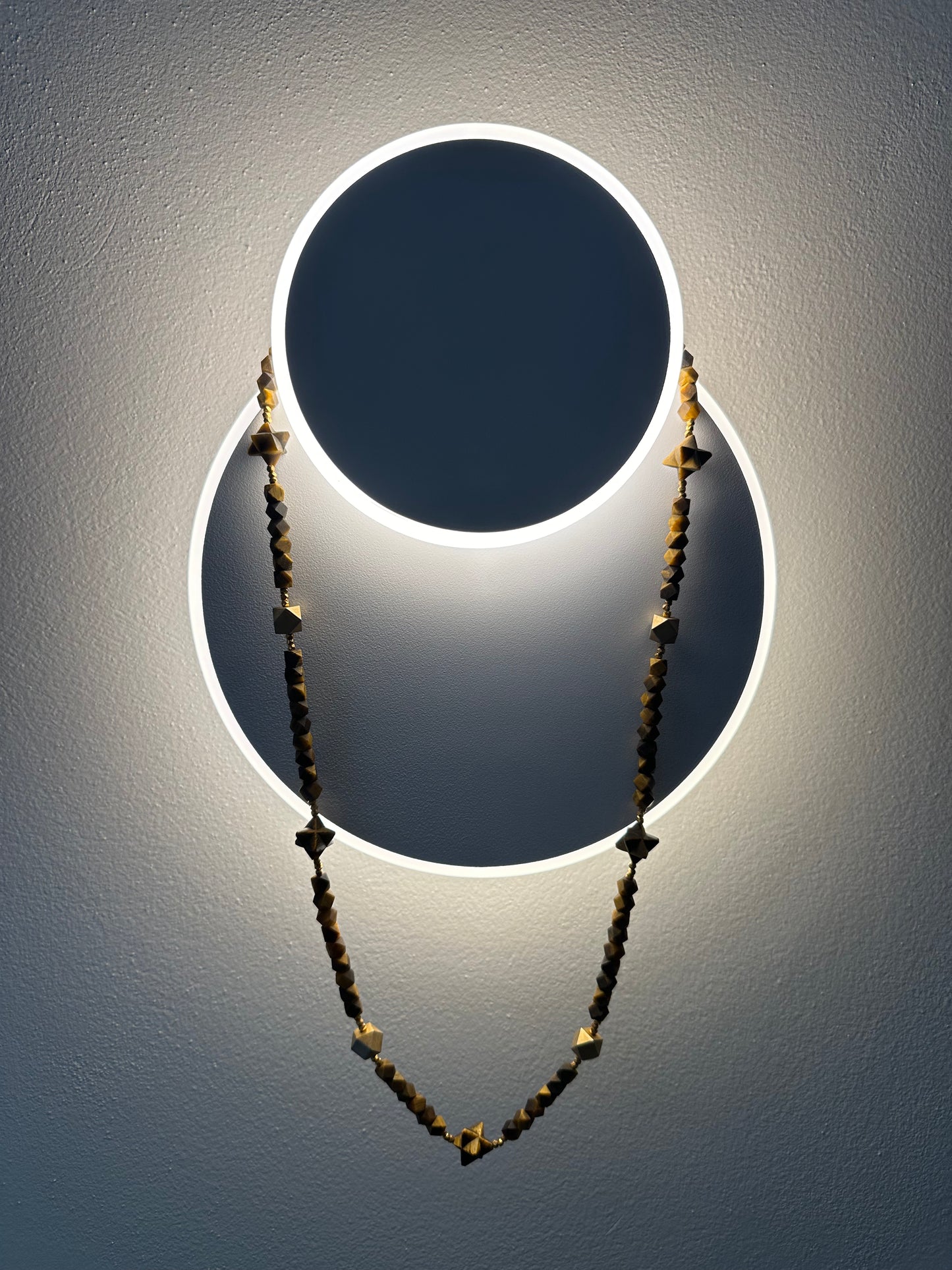 MERKABAH tiger eye necklace