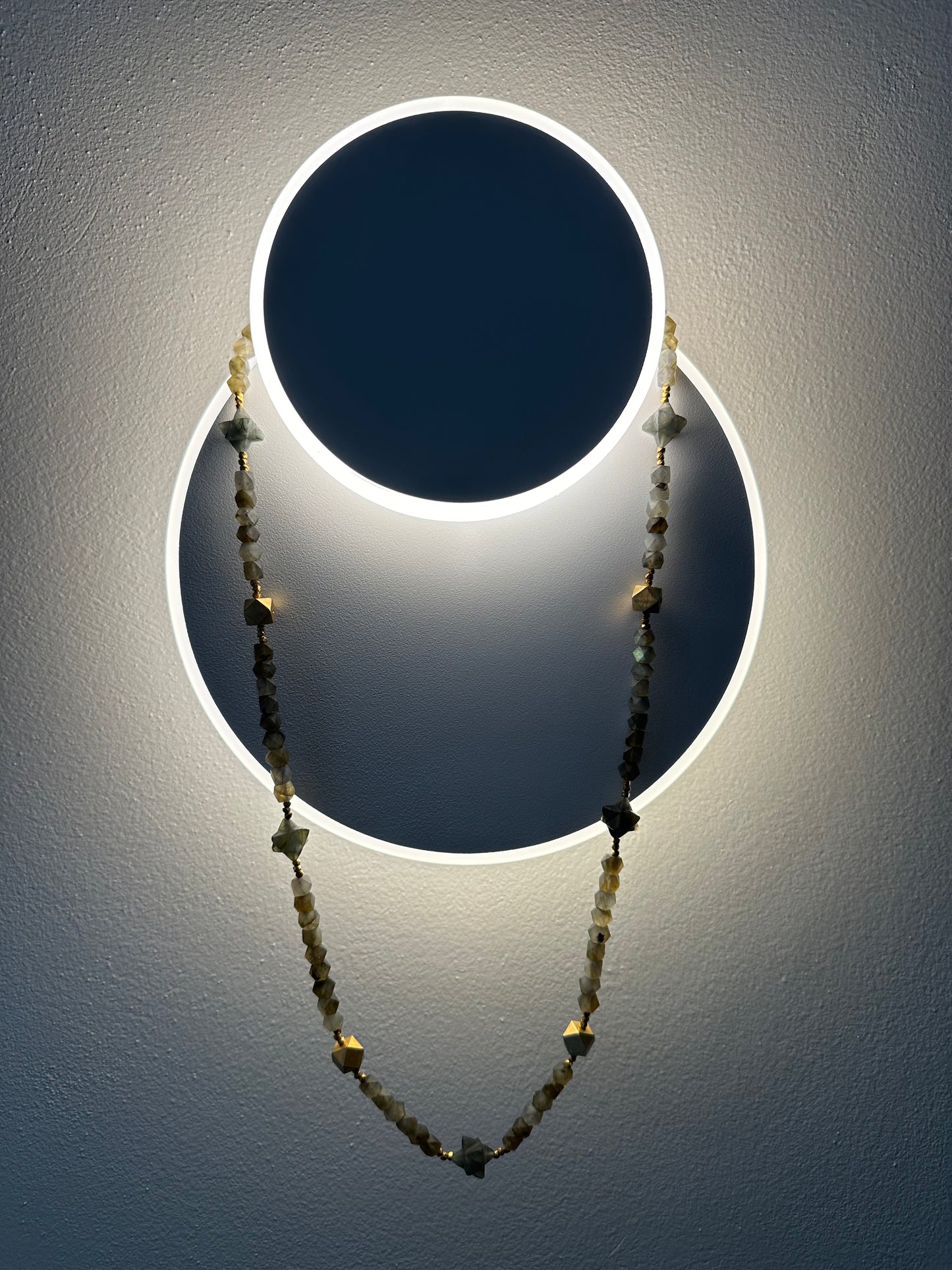 MERKABAH labradorite necklace