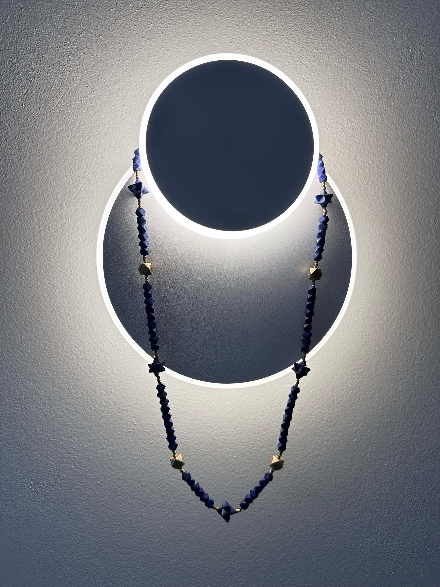 MERKABAH lapis lazuli necklace