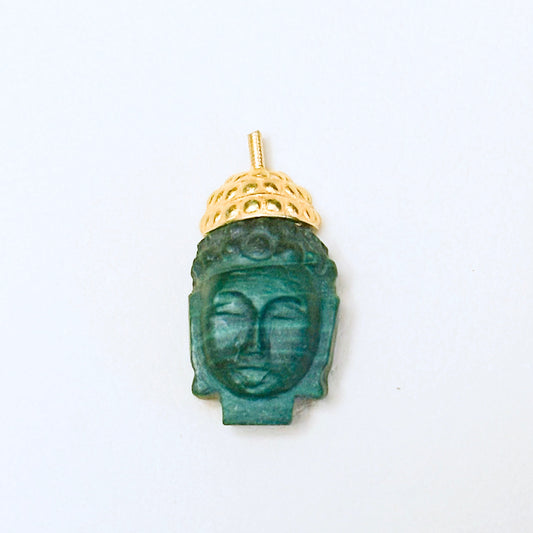 MERKABAH Malachite Buddha pendant