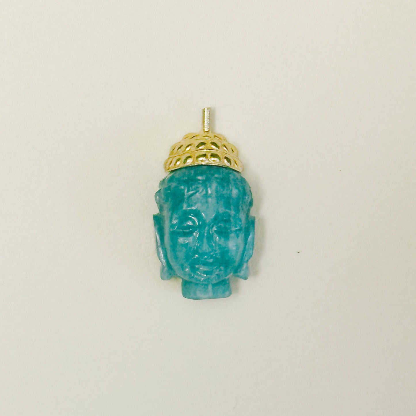 MERKABAH Amazonite Buddha pendant