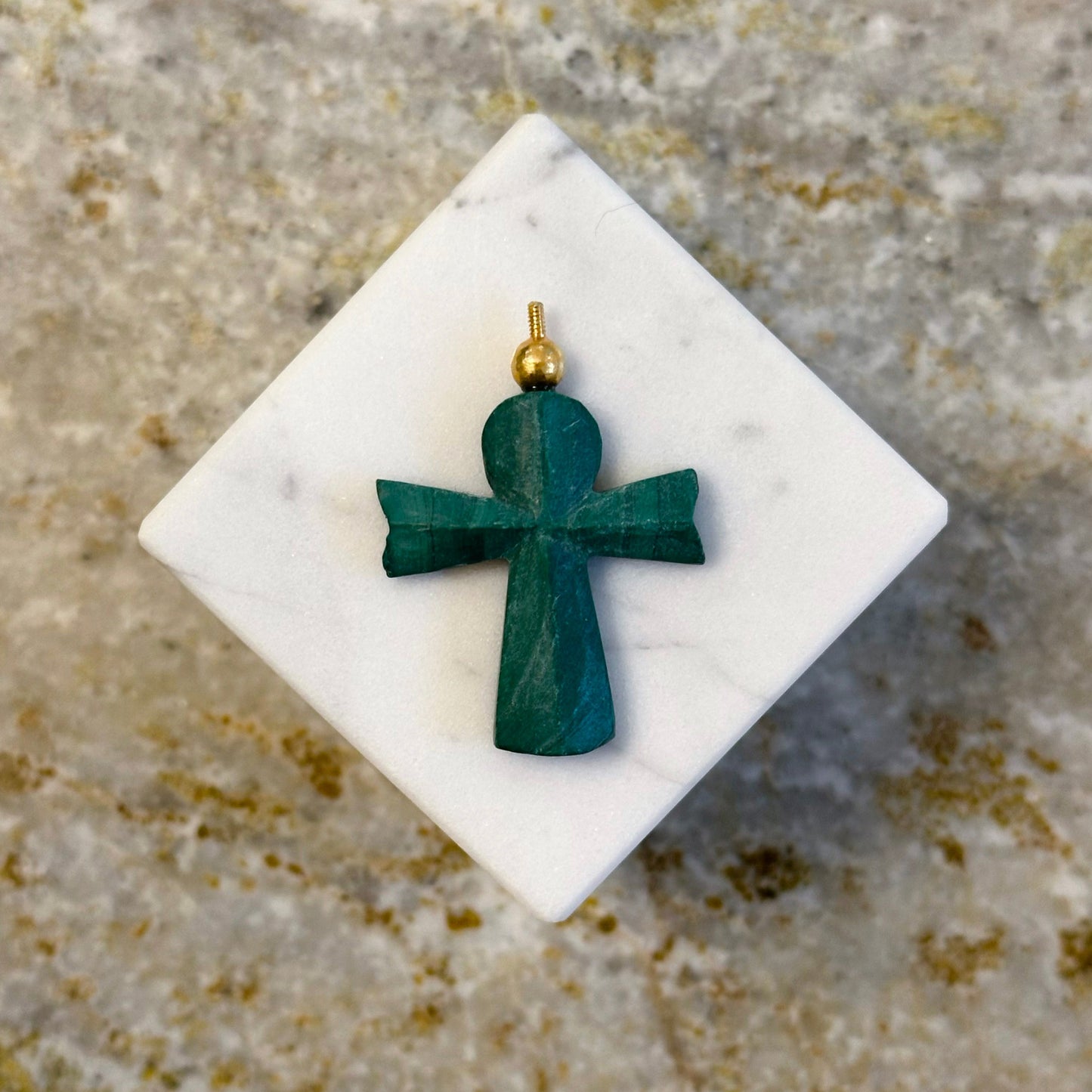 Merkabah Malachite Pari Pendant