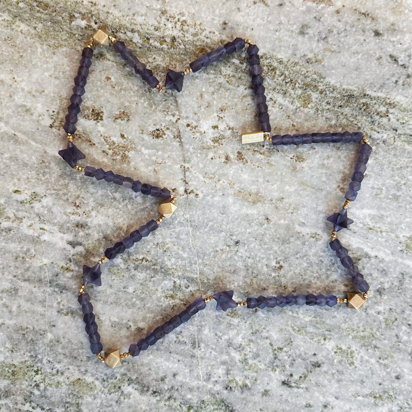 MERKABAH amethyst necklace
