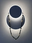 MERKABAH black obsidian necklace