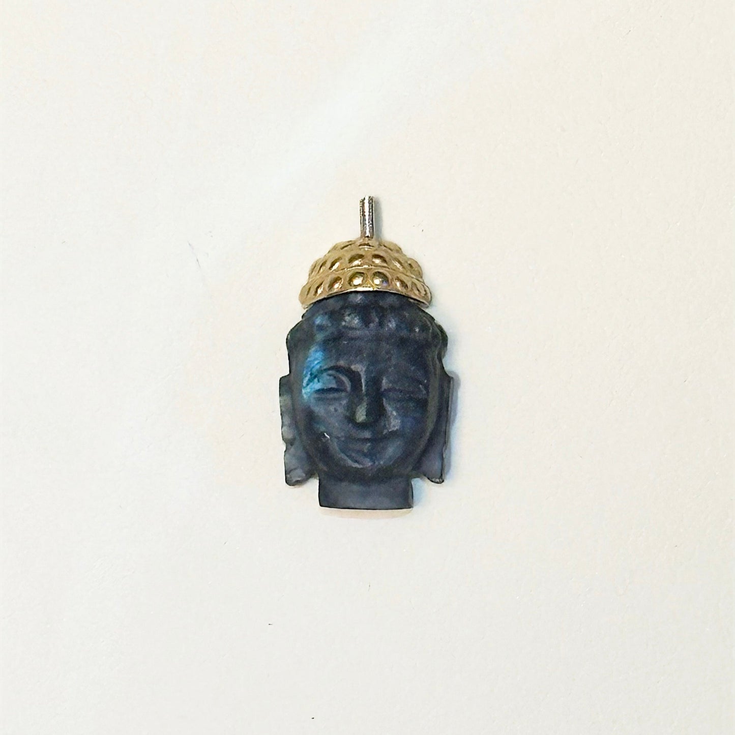 MERKABAH Labradorite Buddha pendant