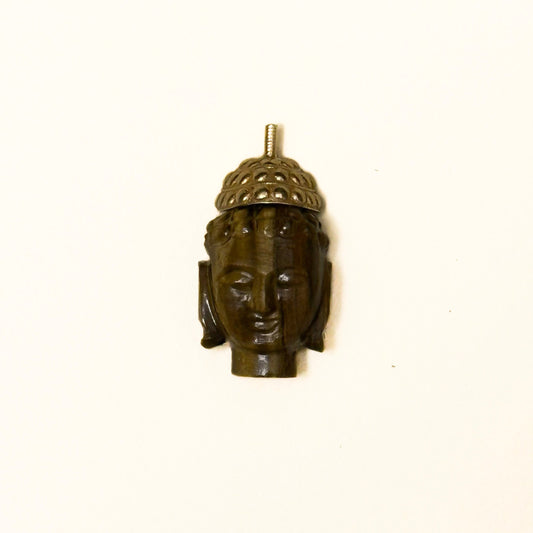 MERKABAH Tiger Eye Buddha pendant