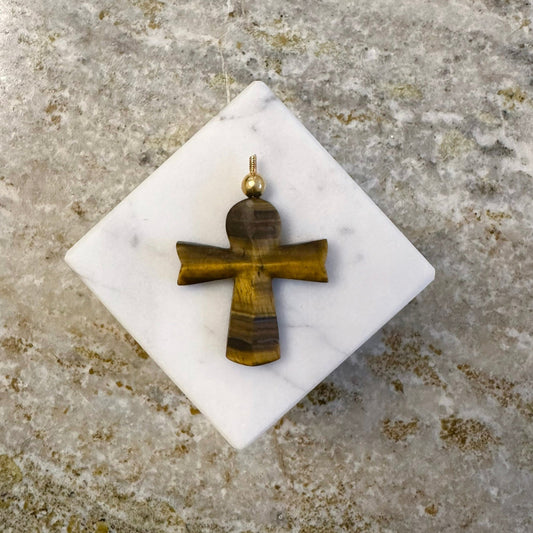 Merkabah Tiger Eye Pari Pendant